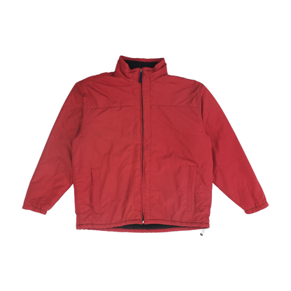 Red Tall Solid Jacket