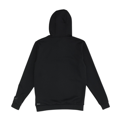 Black Solid Hoodie Pullover