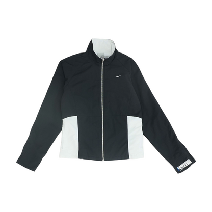Black Color Block Jacket