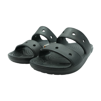 Black Flat Sandals