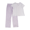 Purple Solid Pajama Set