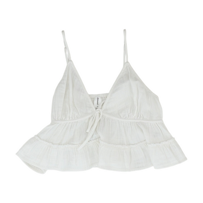 Ivory Cropped Blouse