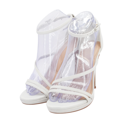 White Stiletto Heels