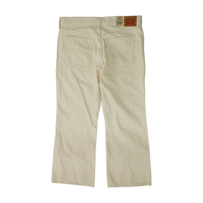 Ivory Bootcut Jeans