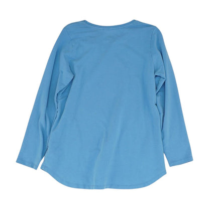 Blue Solid Sweatshirt
