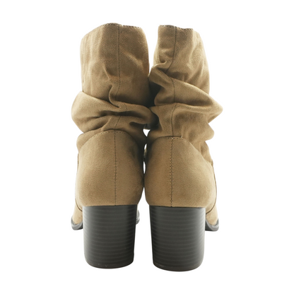 Beige Ankle Boots