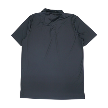 Black Tall Striped Short Sleeve Polo
