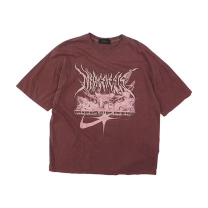 Mauve Solid T-Shirt