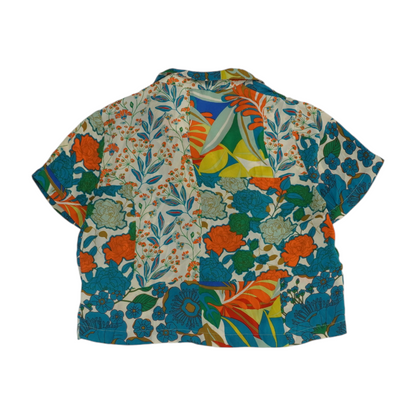 Multi Floral Button Down