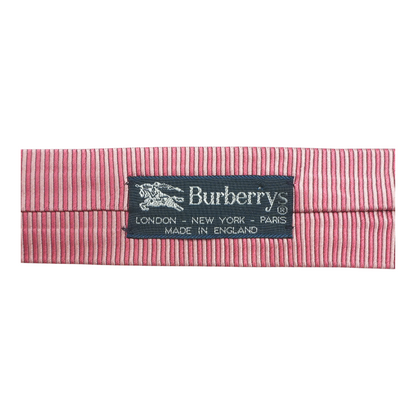 Vintage Red Striped Neck Tie