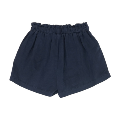Navy Solid Chino Shorts