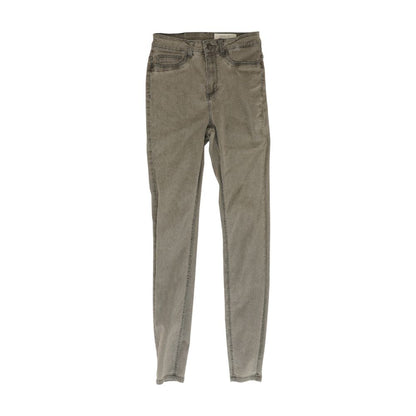 Gray High Rise Skinny Leg Jeans
