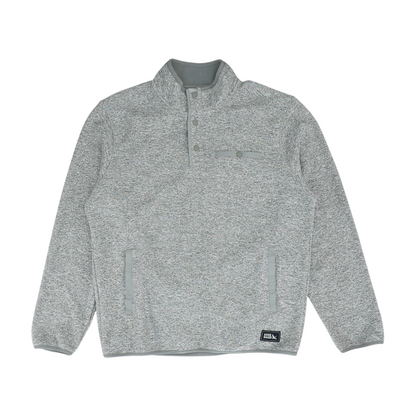 Gray Solid Sweatshirt Pullover
