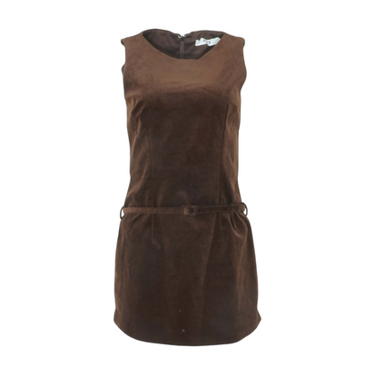 Brown Mini Dress