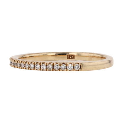 1/6 ctw 14K White Gold Diamond Band Ring