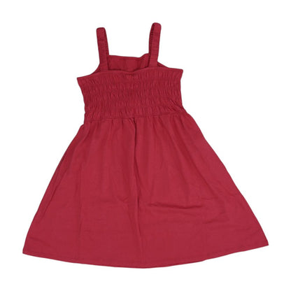 Pink Solid Dress