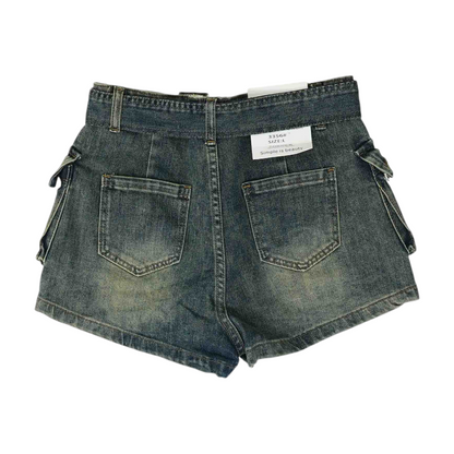 Blue Mini Skort