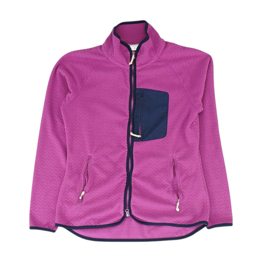 Purple Solid Active Jacket