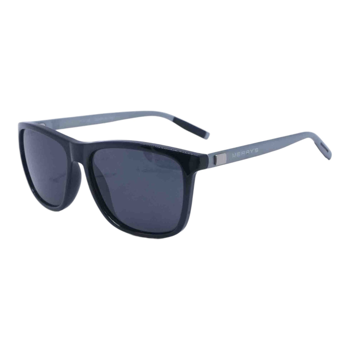 Black S'8286 Square Sunglasses
