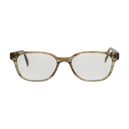Brown Jonson W Oval Prescription Eyewear