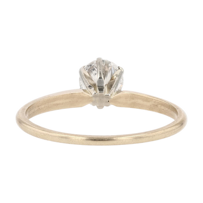 1/2 ctw 14K Yellow Gold Diamond Engagement Ring