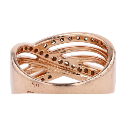 5/8 ctw 14K Rose Gold Diamond Fashion Ring