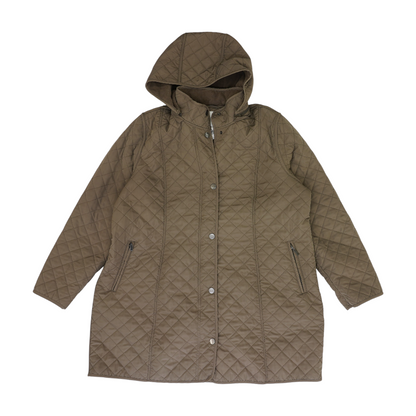 Brown Plus Solid Coat