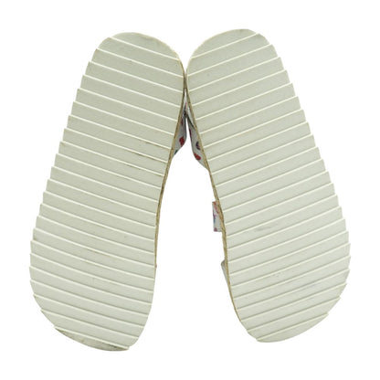 Kimmie Platform White Sandals
