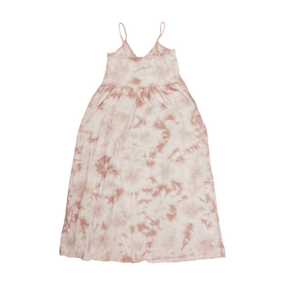Pink Tie-Dye Maxi Dress