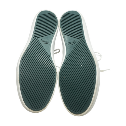 White Low-Top Athletic Shoes