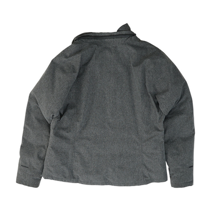 Gray Solid Jacket