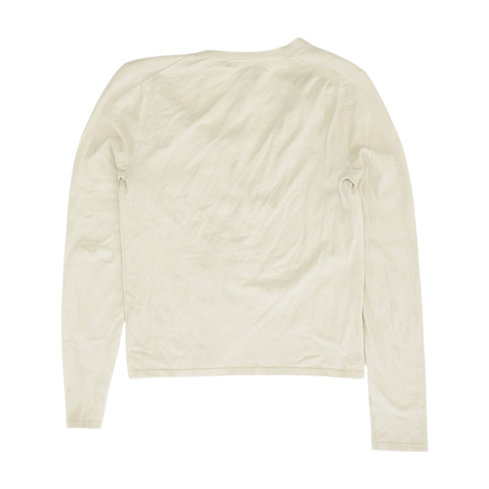 Beige Cardigan Sweater