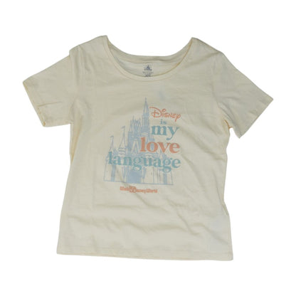 Beige Solid T-Shirt