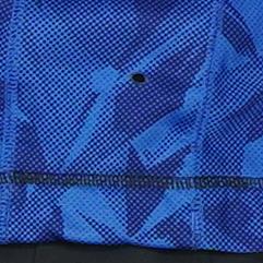 Blue Abstract Active Jacket