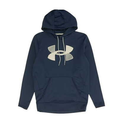 Navy Solid Hoodie Pullover