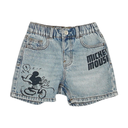 Blue Denim Shorts