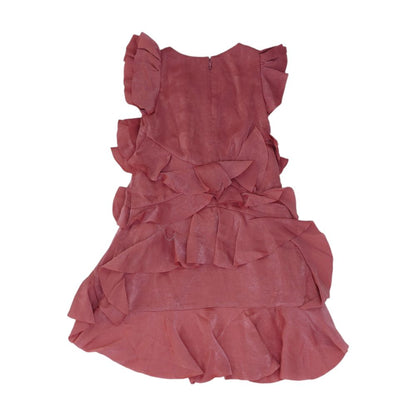 Pink Solid Dress