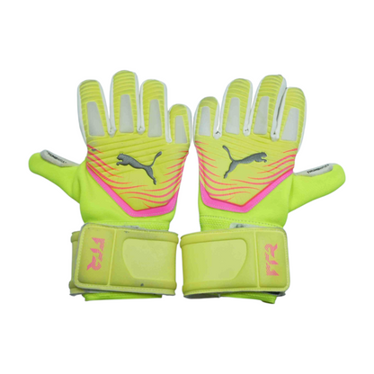 Neon Green Polyester Gloves