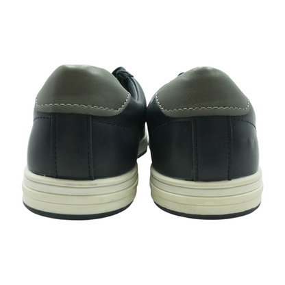 Navy Lace-Up Dress Shoes