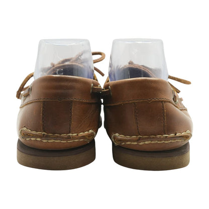 Brown Leather Boat Casual Shoes