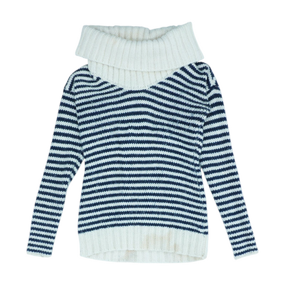 Vintage 2011 Wool-Alpaca Blend Striped Sweater