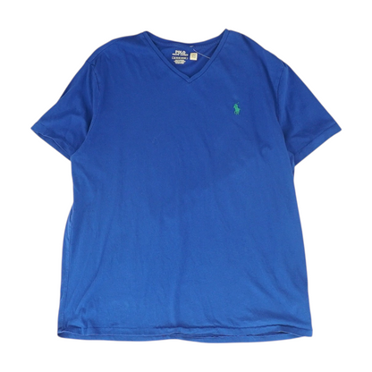 Blue Solid T-Shirt