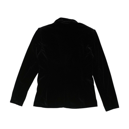 Black Solid Blazer