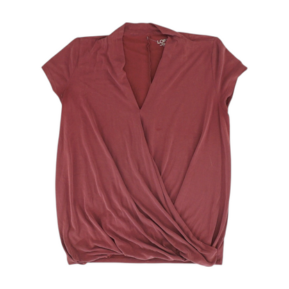 Burgundy Blouse