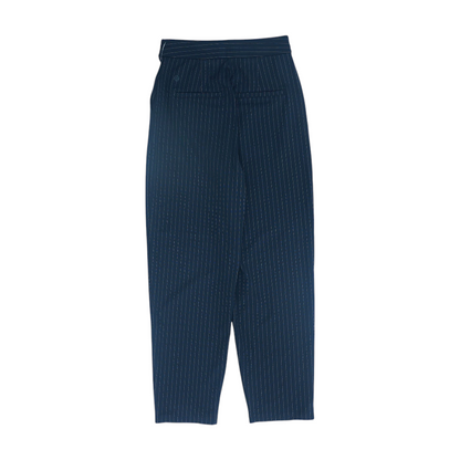 Black Striped Pants