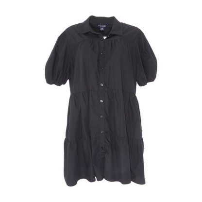 Black Plus Mini Dress