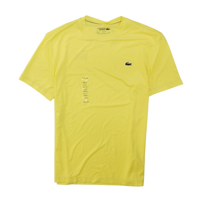 Yellow Solid Active T-Shirt