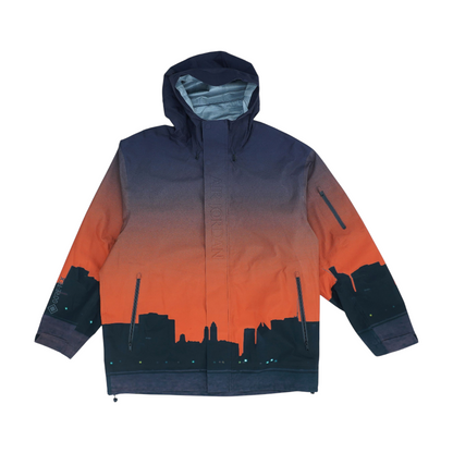 Multi Ombre Rain Jacket