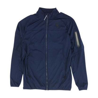 Navy Solid Lightweight Jacket