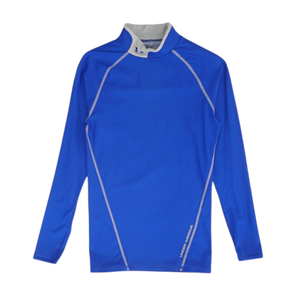 Blue Solid Active T-Shirt